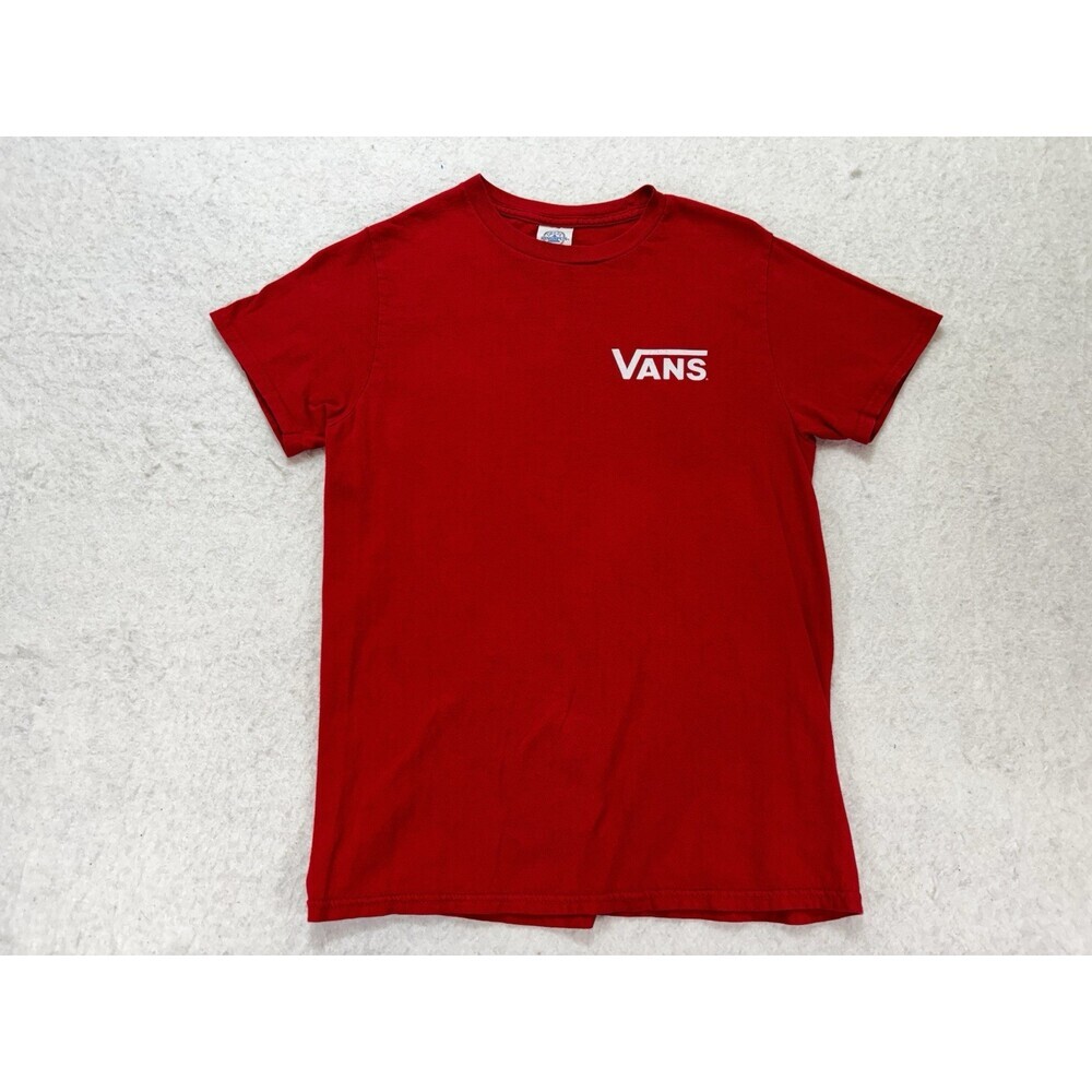 VTG Vans Classic Logo Dead Stock T Shirt Skate Streetwear Tee Small